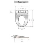 Richford R2D-8851R 智能電子厠板 (遙控版)